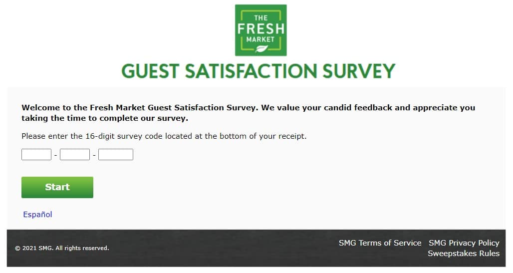 TheFreshMarketSurvey
