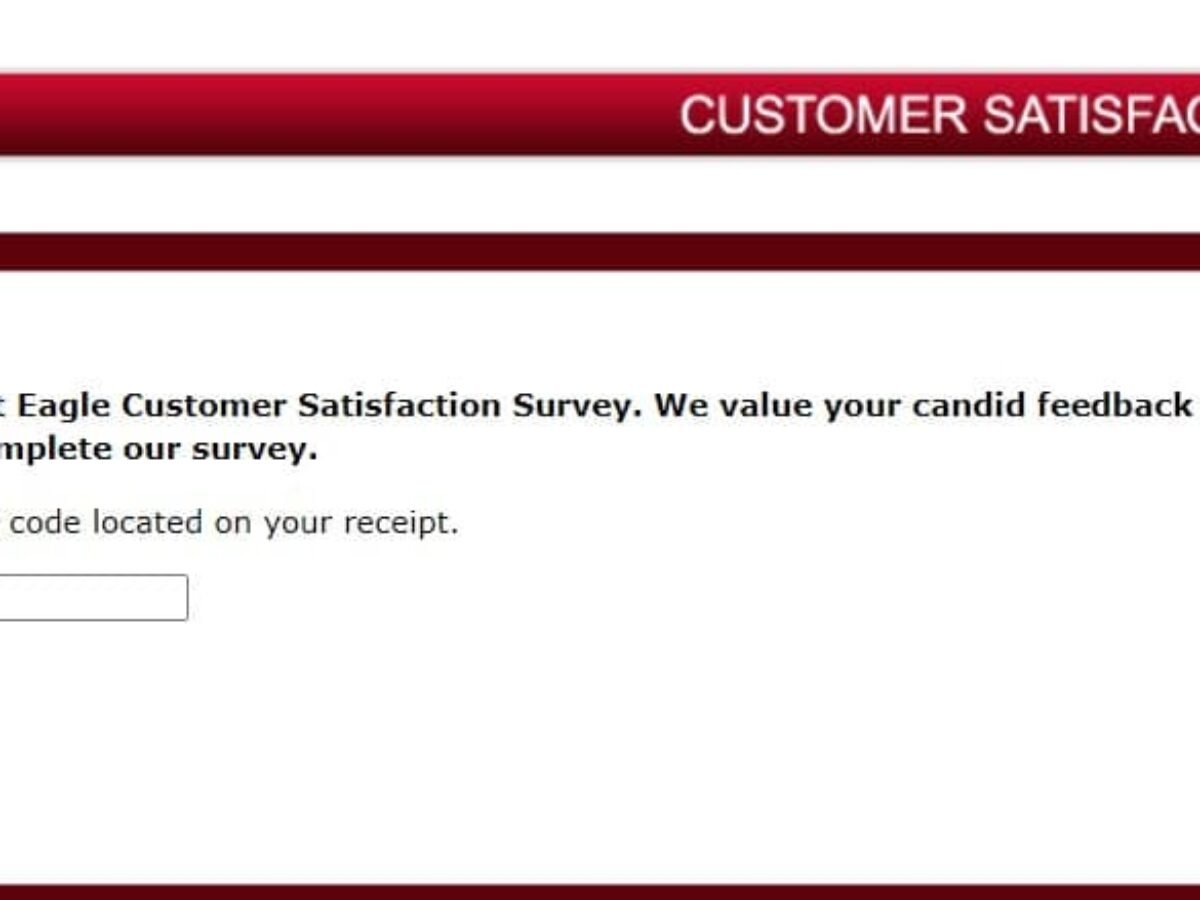 Take Giant Eagle Survey